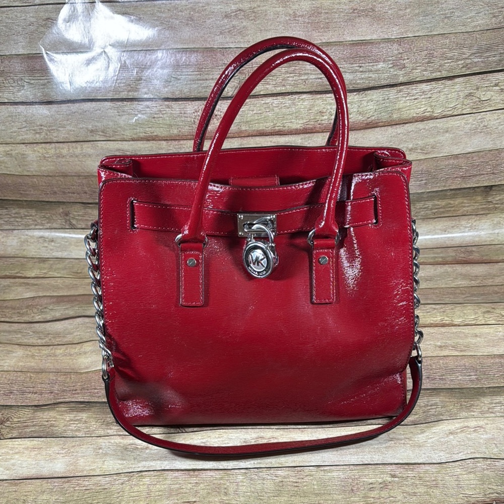 Michael Kors Hamilton Scarlett large tote